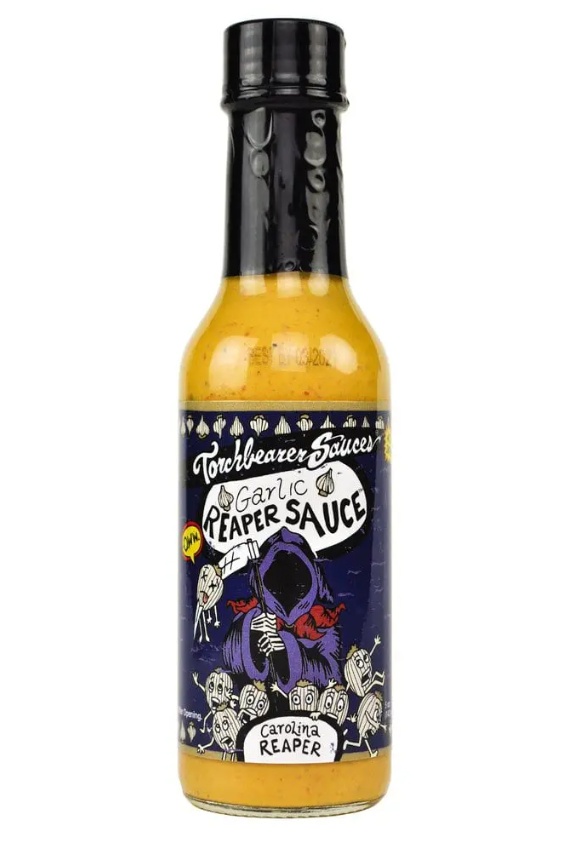 sos Torchbearer Garlic Reaper z Caroliną Reaper